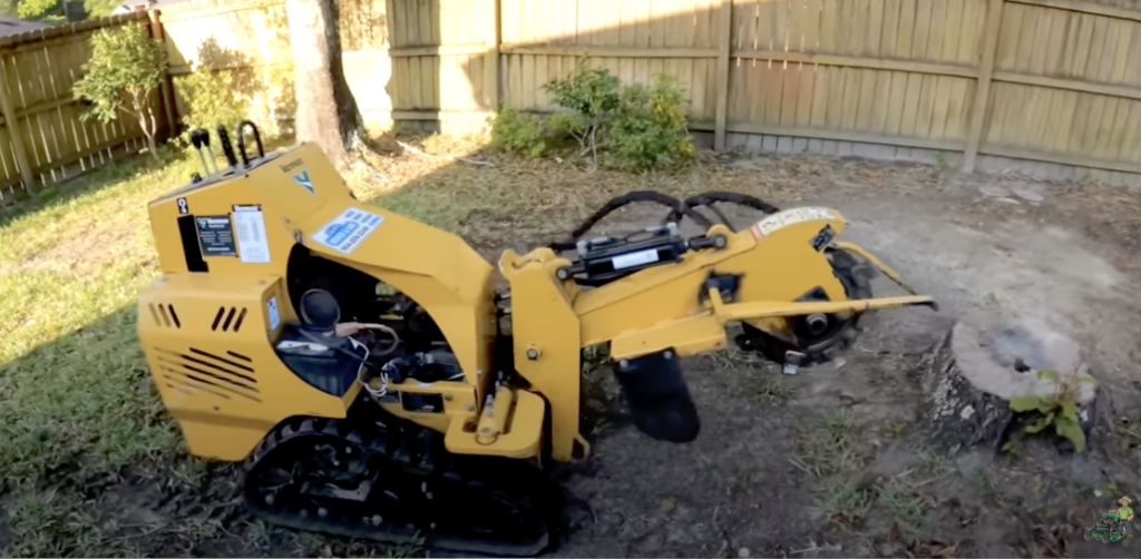 Stump grinder machine